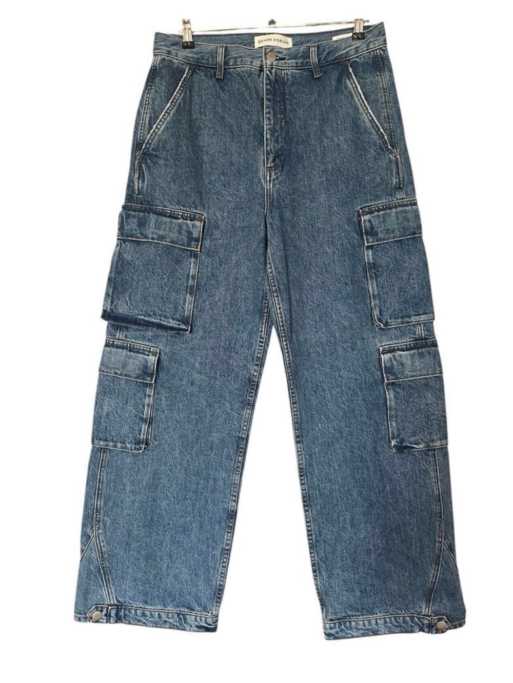 Aritzia DENIM FORUM The‎ '90s Millie Hi-Rise Cargo Jeans Women's Size 28